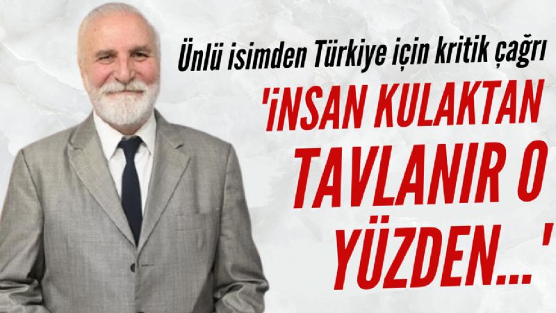 Ünlü sanatçıdan kültürel direniş çağrısı