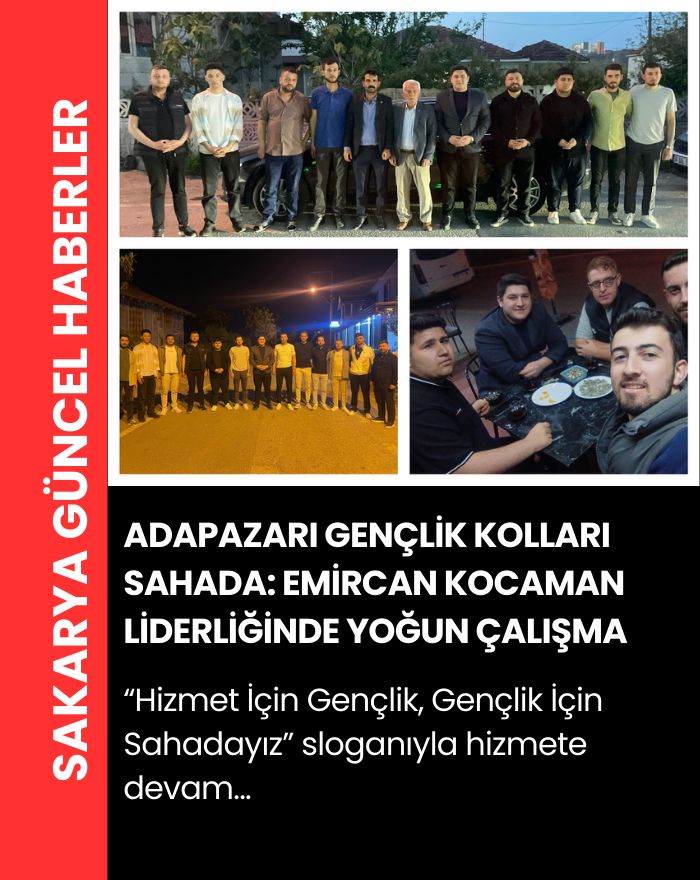 Gençlik Sahada, Adapazarında Hareket Var!